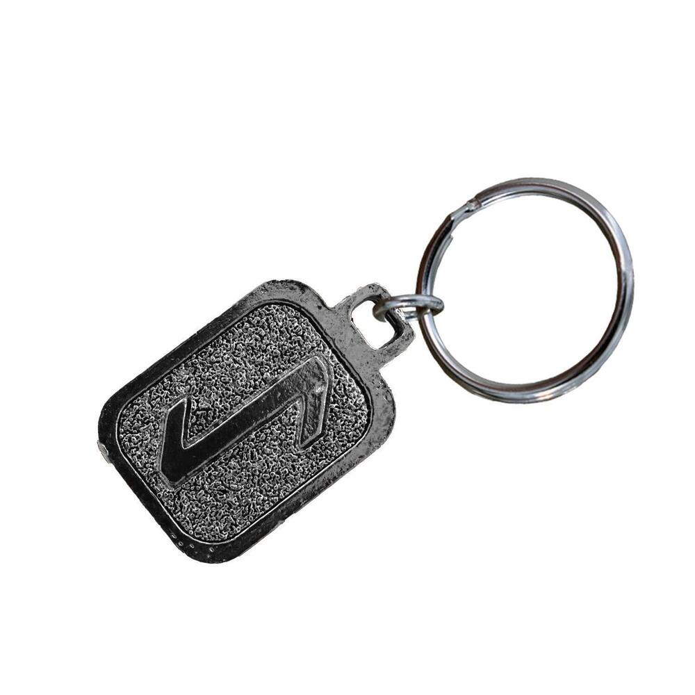 1835 Eihwaz Keychain, Viking Rune, Pewter, L062KC, 1 1/2”, 100% Handmade in